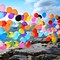 Voircoloria 105pcs Colorful Balloons 12inch Rainbow Latex Balloons for Boys Girls Birthday Baby Shower Gender Reveal Wedding Decorations